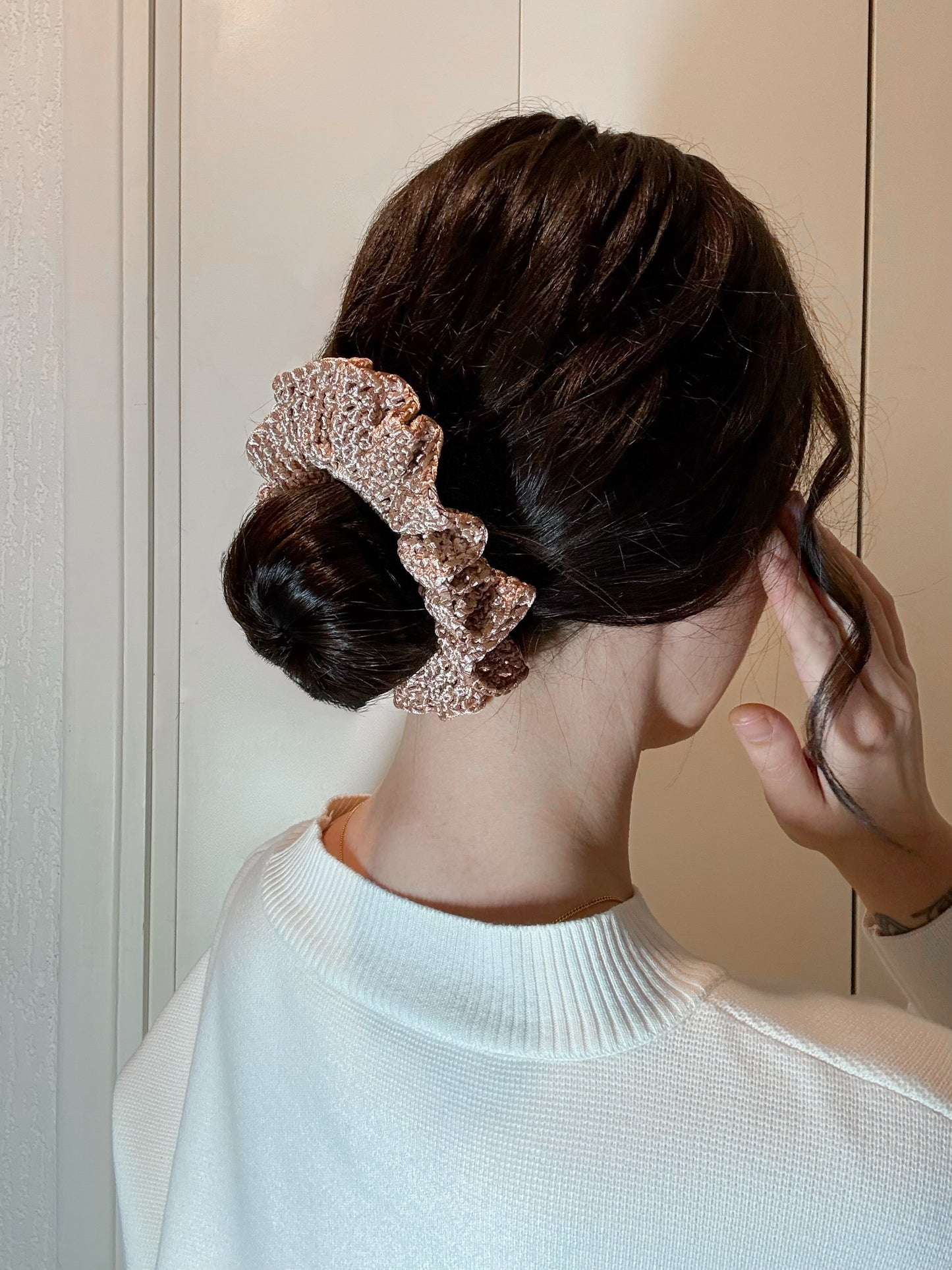 Chouchou Satin Bloom Champagne Monaco