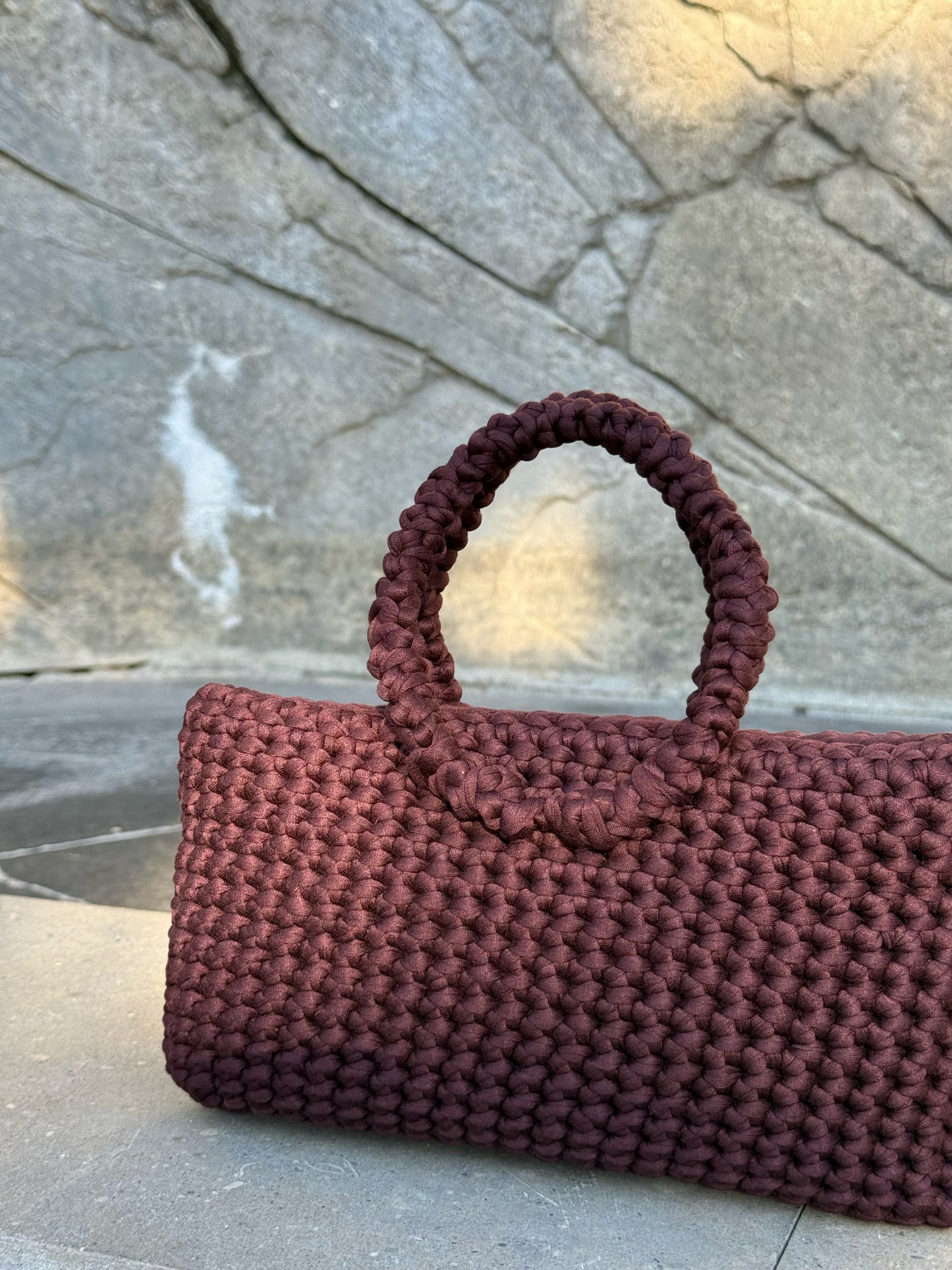Sac à main Héra- Nuance Marron Moka