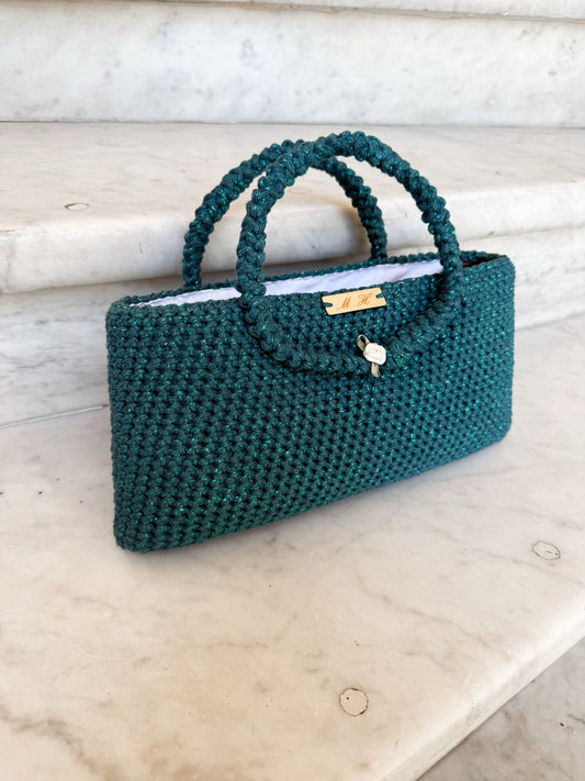 Sac à main Héra Vendôme - Bleu Saphir