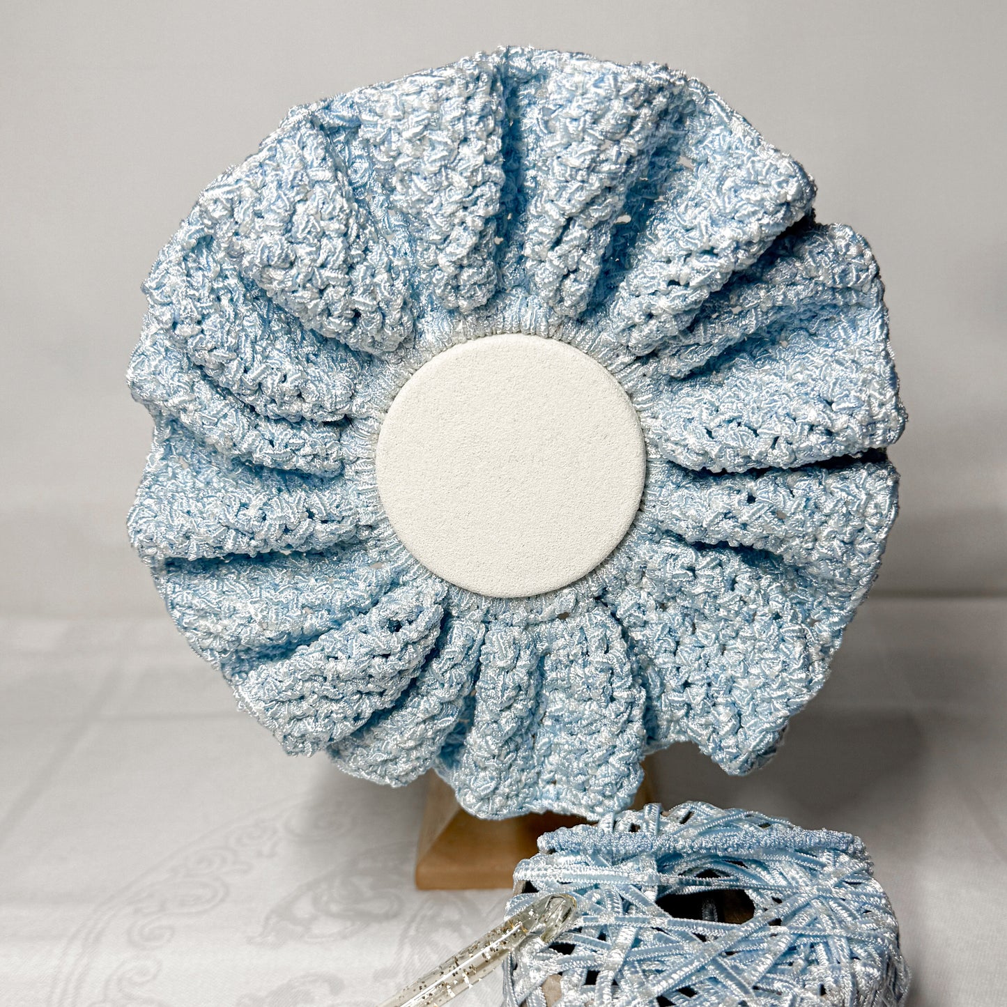 Chouchou Satin Bloom Cendrillon