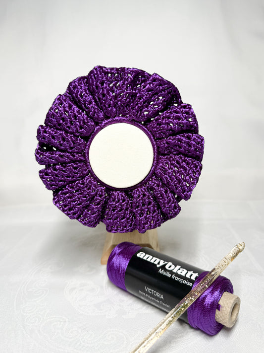 Chouchou Satin Bloom Violet