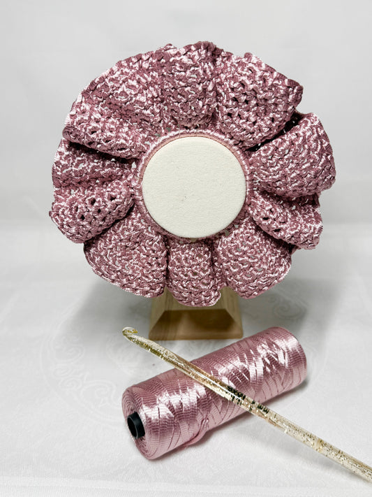 Chouchou Satin Bloom Rose Blush