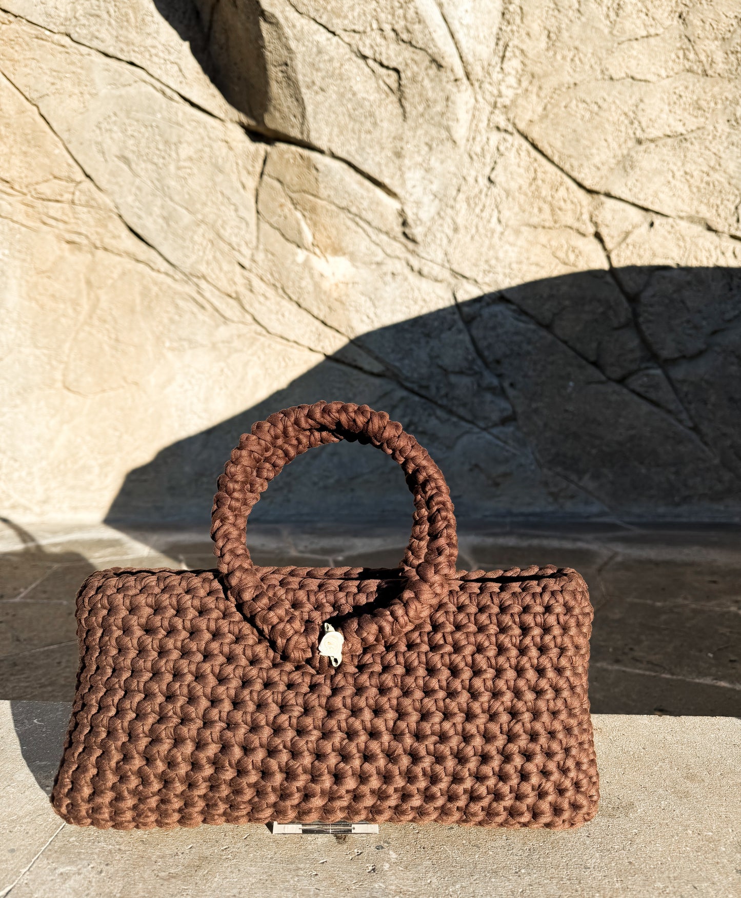 Sac à main Héra - Nuance Old Brown