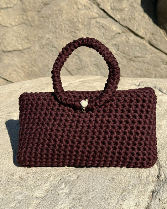 Sac à main Héra- Nuance Marron Moka