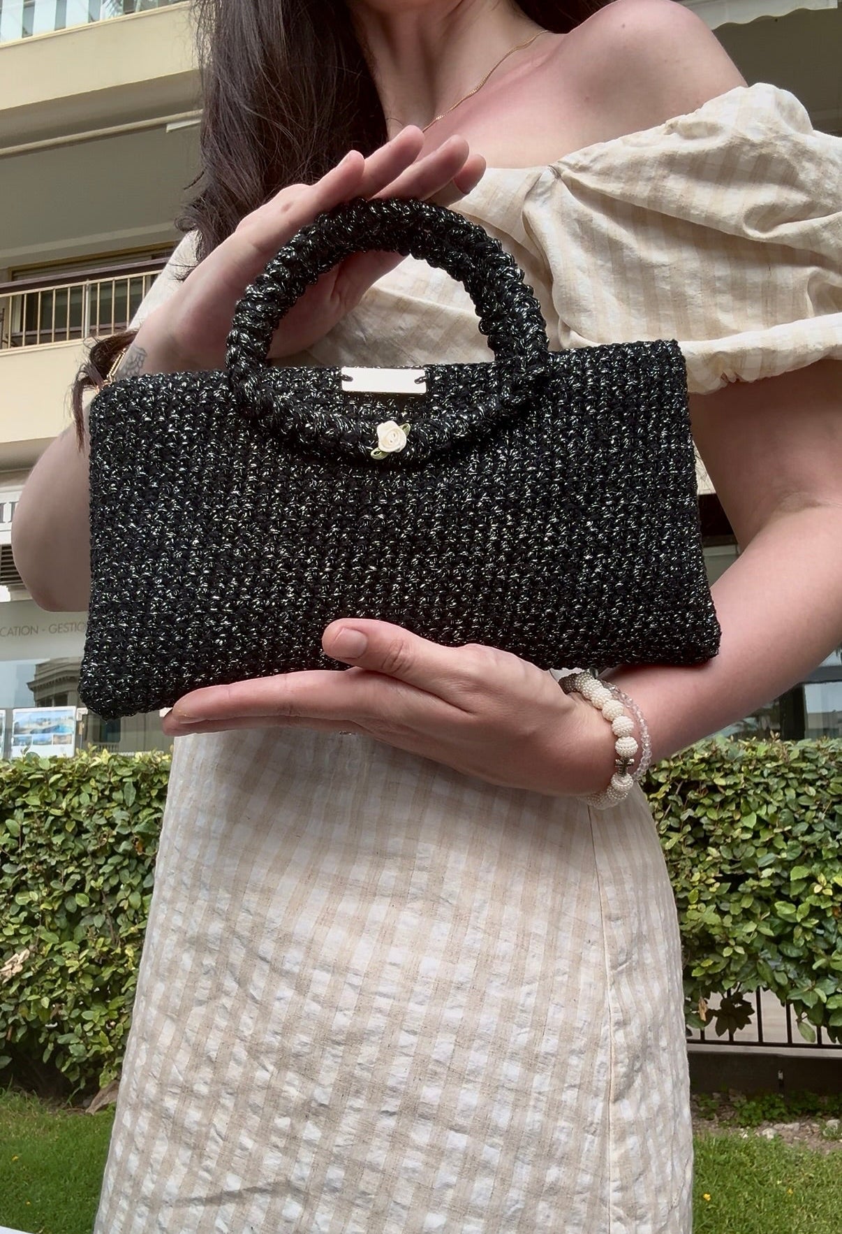Sac à main Héra Vendôme - Midnight Black