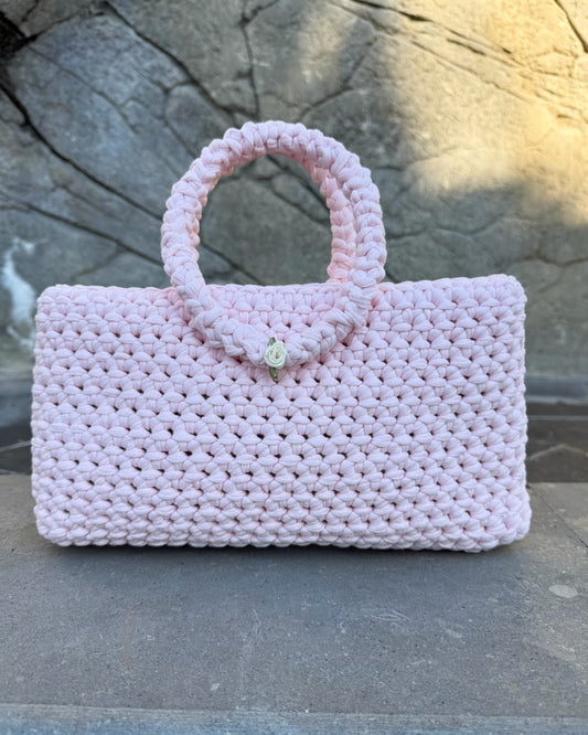 Sac à main Héra - Nuance Rose Rosalie