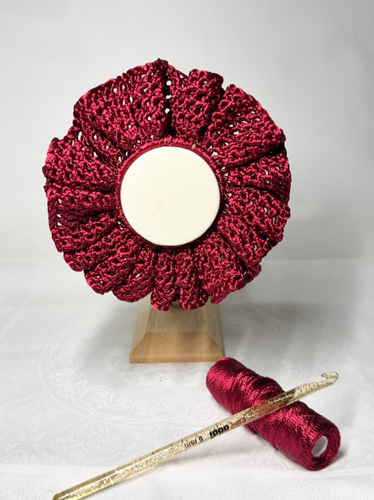 Chouchou Satin Bloom Rouge Baiser